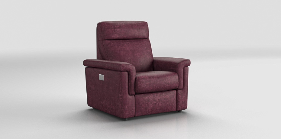 Carlotti - lift and electric recliner with 2 engines armchair